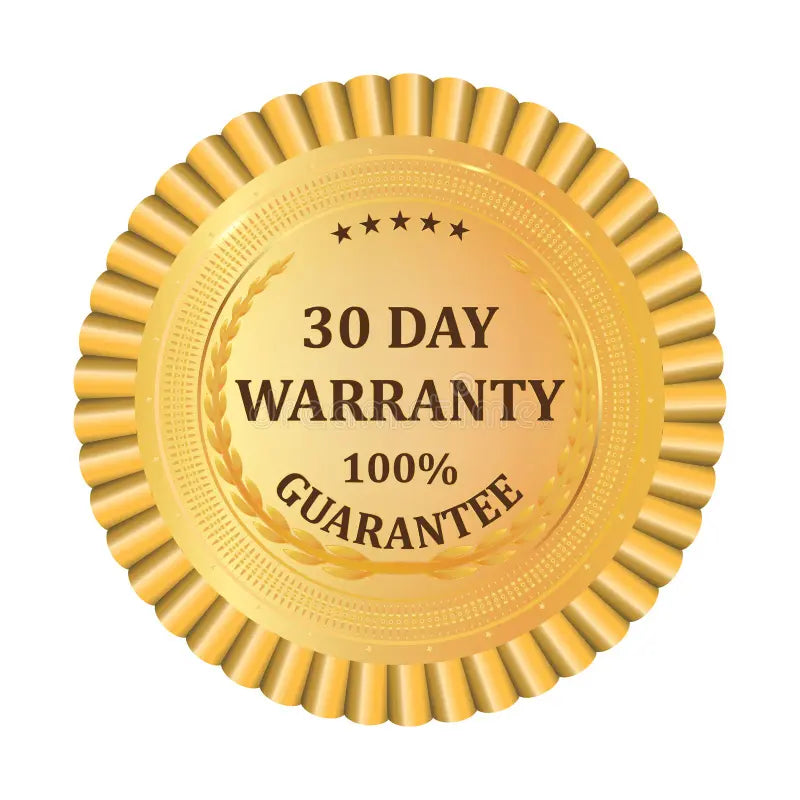 30 Day Warranty
